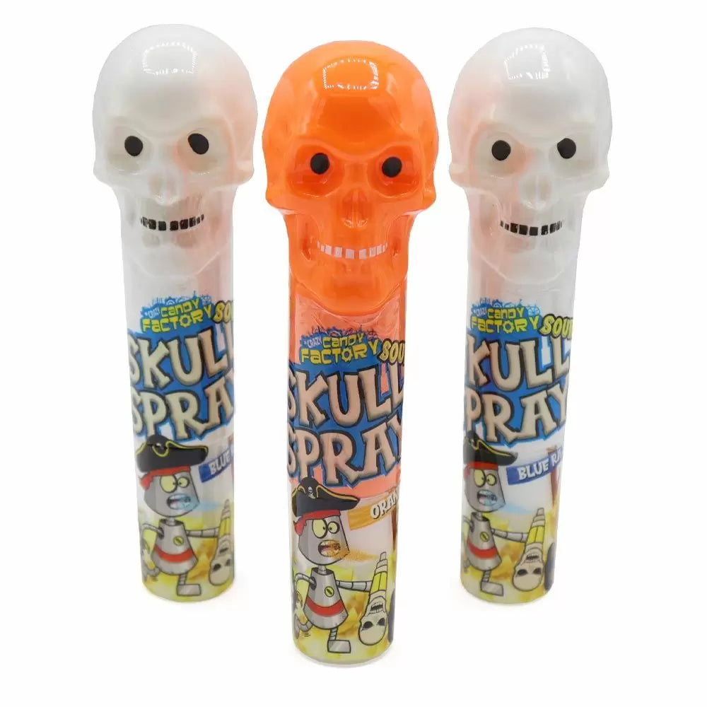 Crazy Candy Factory Sour Skull Sprays 50ml