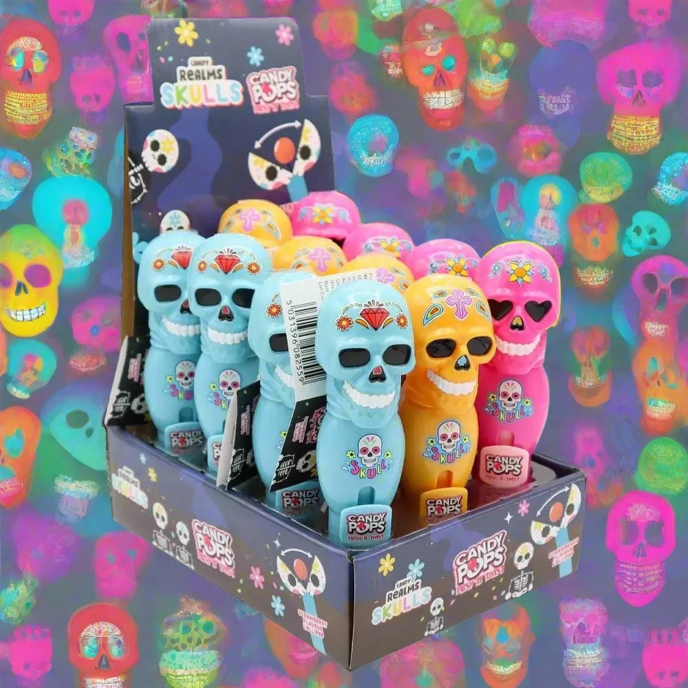 Candy Realms Skull Pops Push N Twist 8g