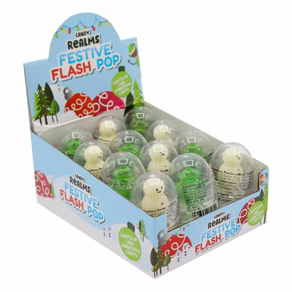 Candy Realms Festive Flash Pops 6g