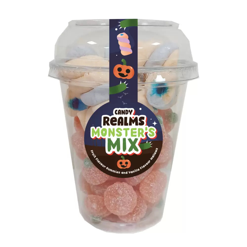 Candy Realms Monster's Mix Candy Cup 230g