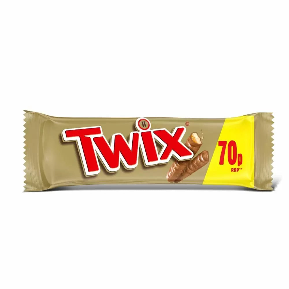 Twix Caramel & Chocolate Bar £0.70 PMP 50g