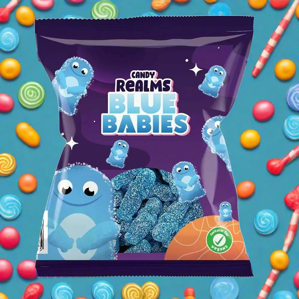 Candy Realms Jelly Blue Babies 190g