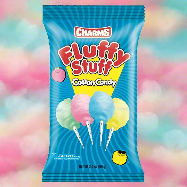 Charms Fluffy Stuff Cotton Candy 71g