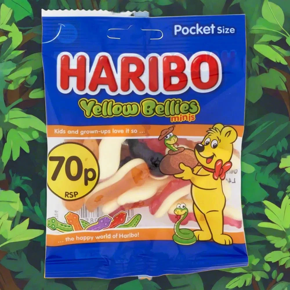 Haribo Mini Yellow Bellies Bag 60g