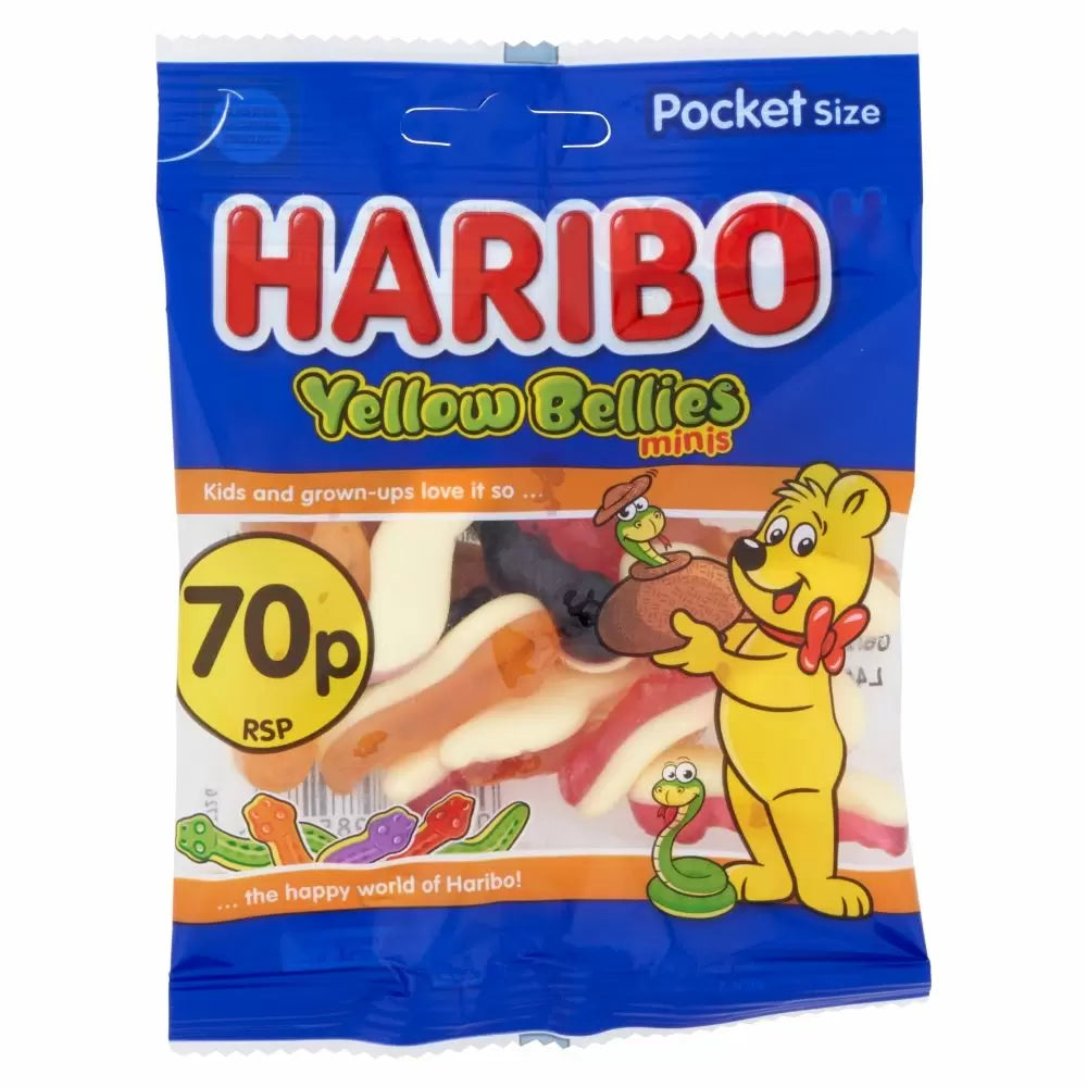 Haribo Mini Yellow Bellies Bag 60g