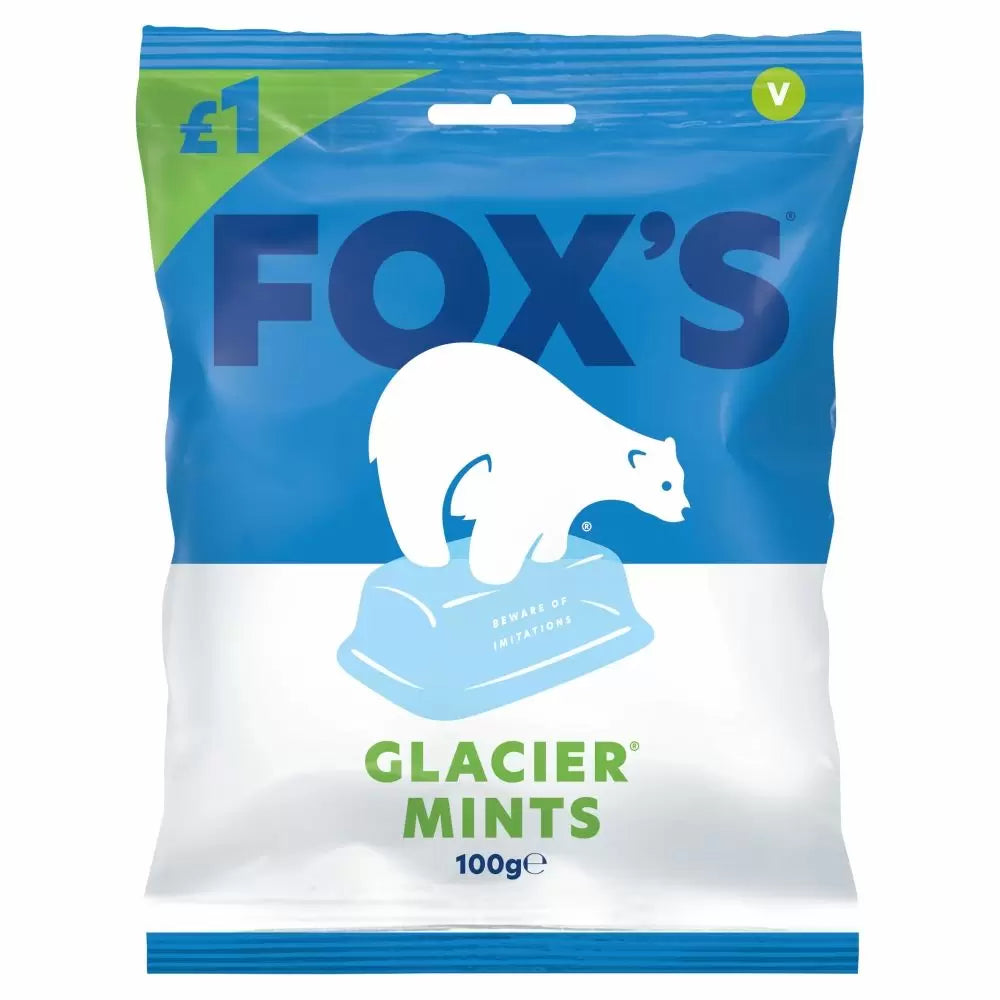 Fox's Glacier Mints 100g £1 PMP