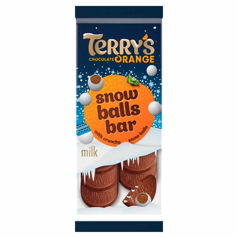 Terry's Chocolate Orange Snowballs Bar 90g