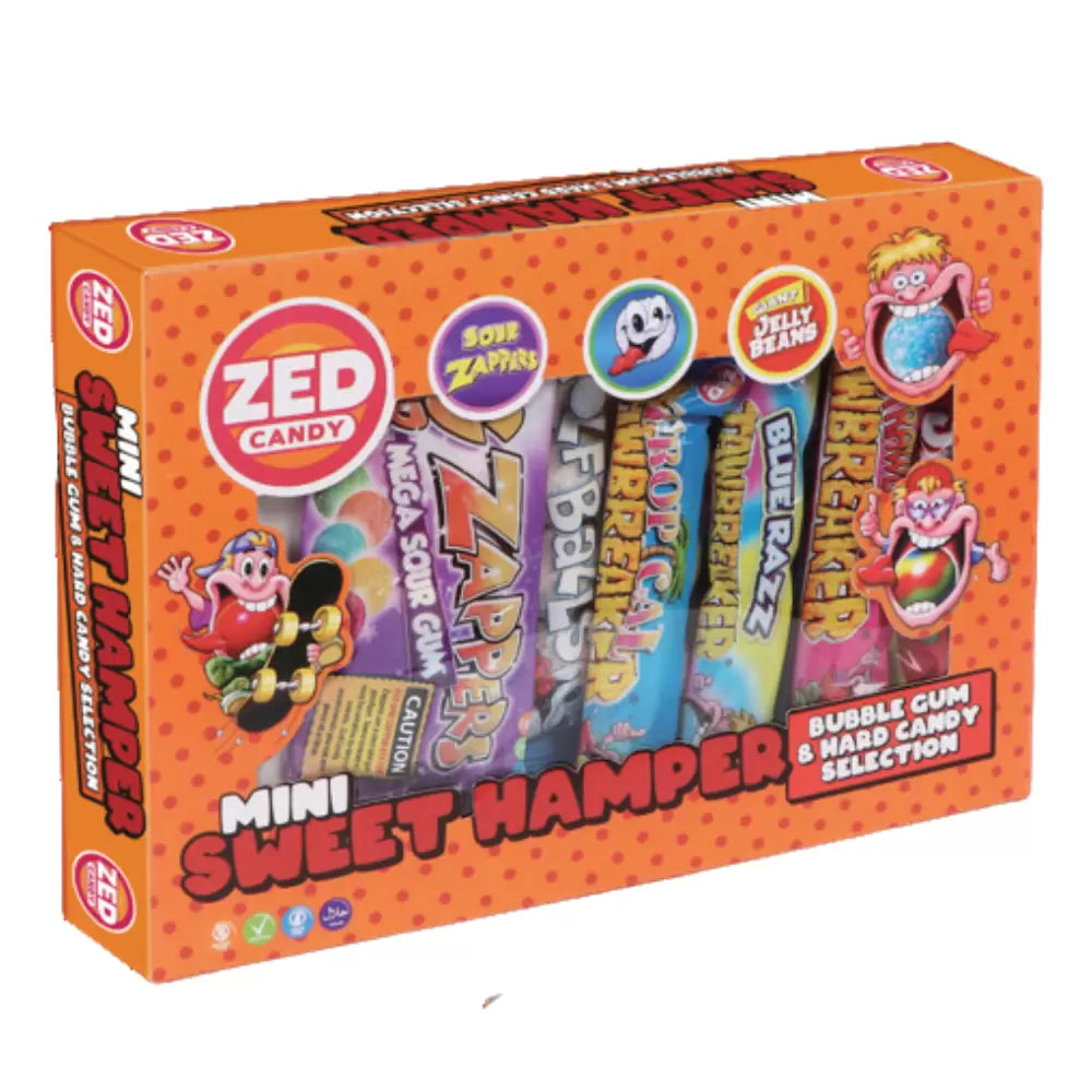  Zed Candy Mini Sweet Hamper In Orange 177g Zed Candy Mini Sweet Hamper In Orange 177g