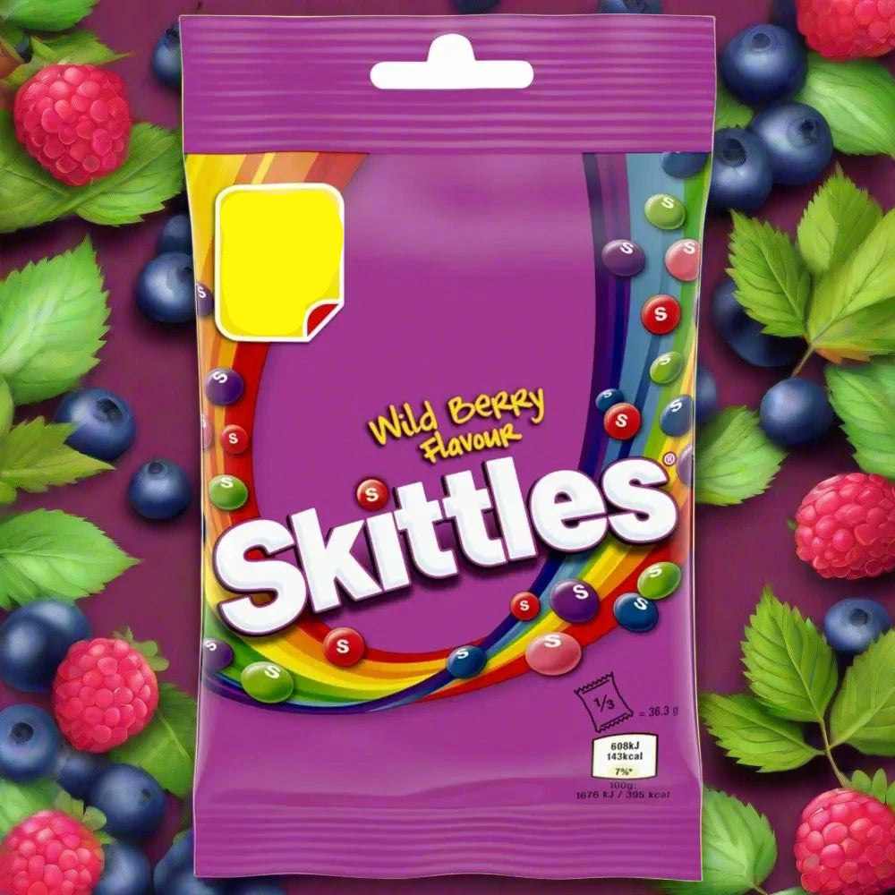 Skittles Wild Berry Bags 109g