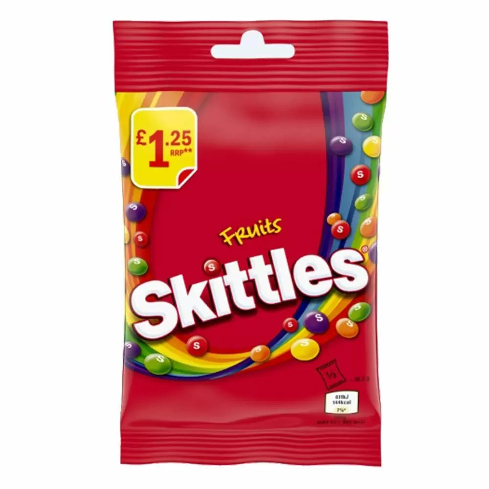 Skittles Fruits Sweets Bag 109g