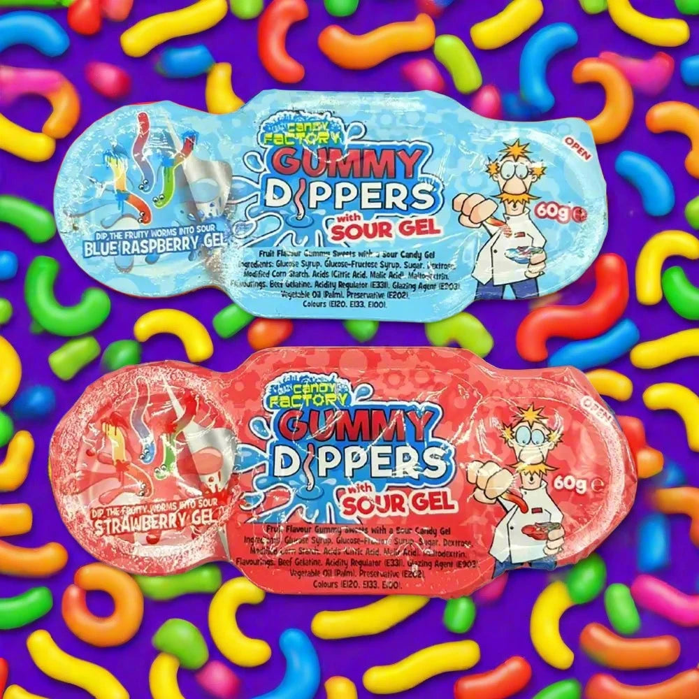 Crazy Candy Factory Gummy Dippers 60g