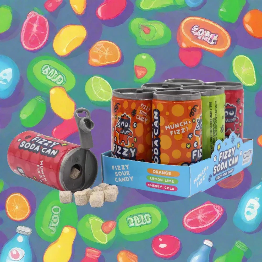 Sweet Bandit Soda Razzle 6 Pack 42g