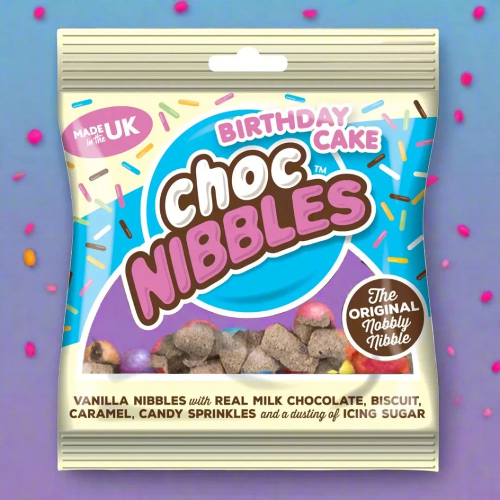 Sweet Dreams Birthday Cake Choc Nibbles Bag 150g