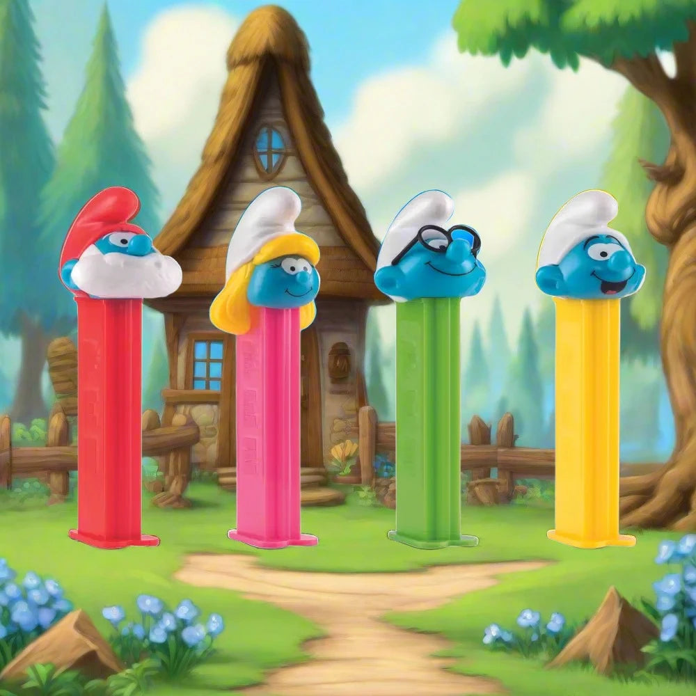 Pez The Smurfs 1+2 Impulse Packs 17g