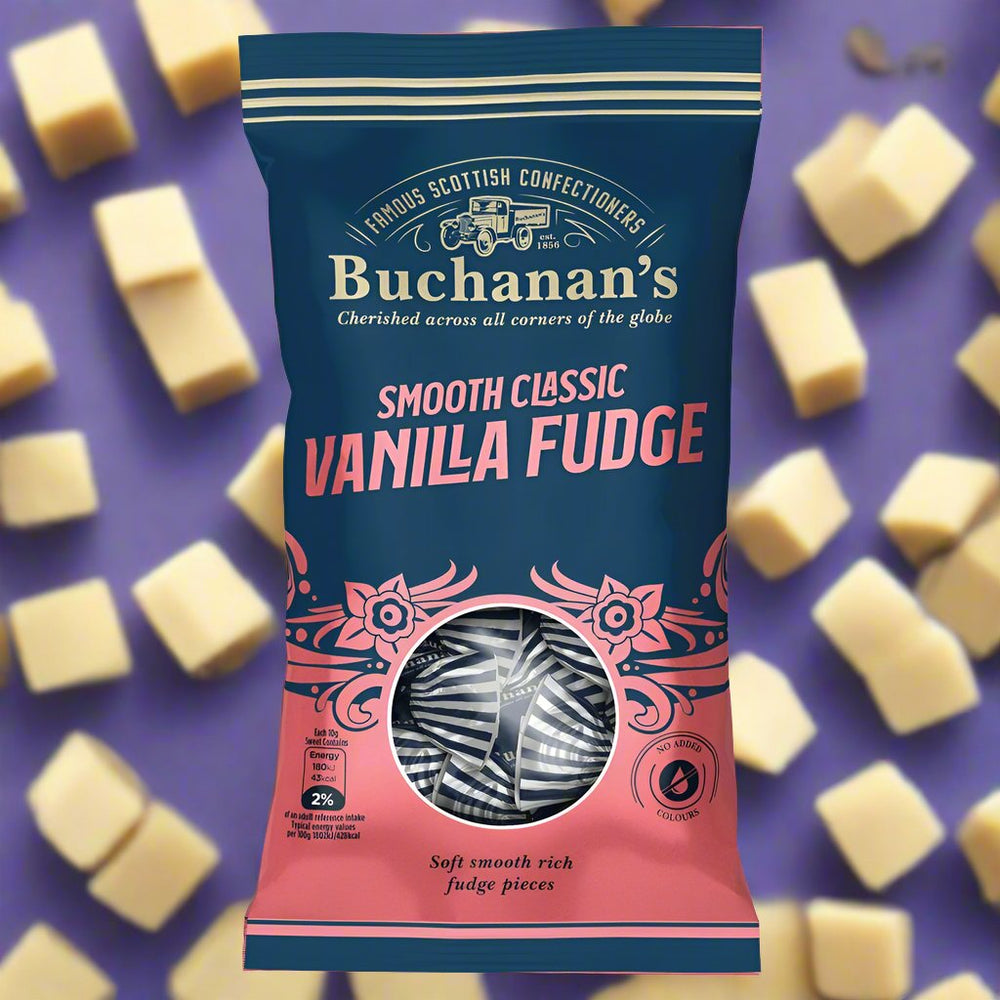 Buchanan's Smooth Classic Vanilla Fudge Bag 120g