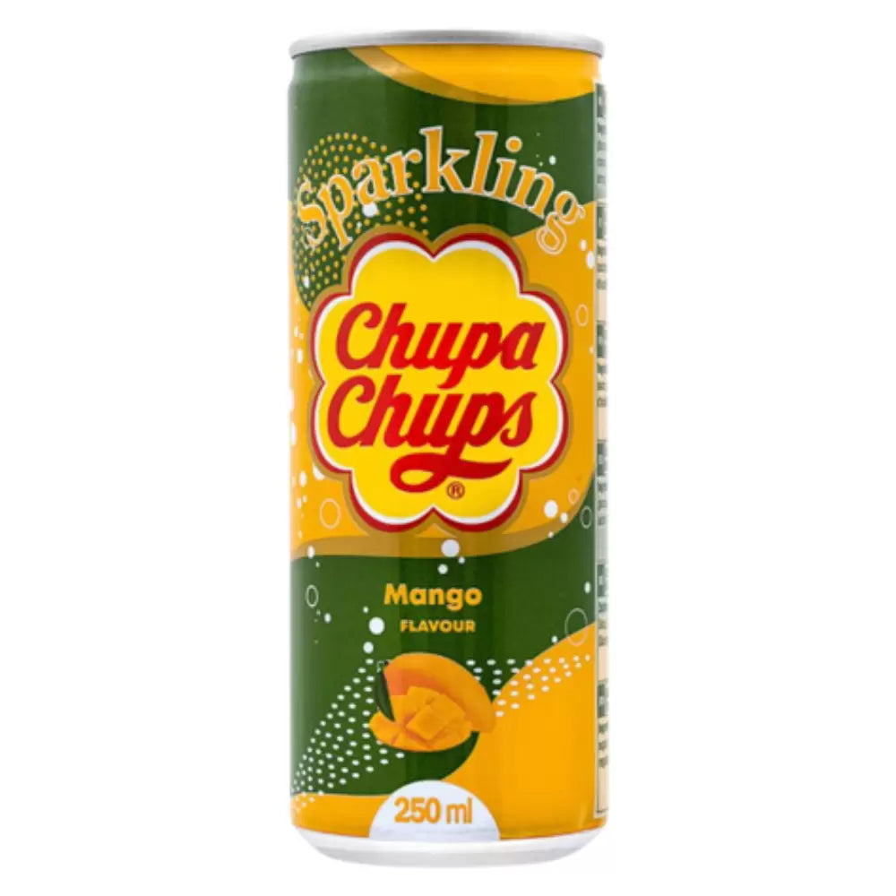 Chupa Chups Sparkling Mango Soda Can 250ml
