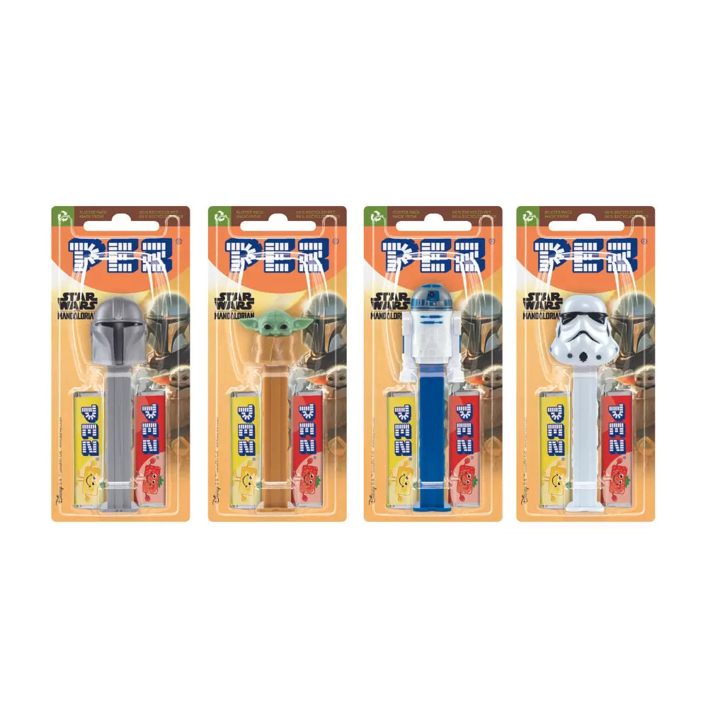 Pez Star Wars Mandalorian 1+2 Impulse Packs 17g
