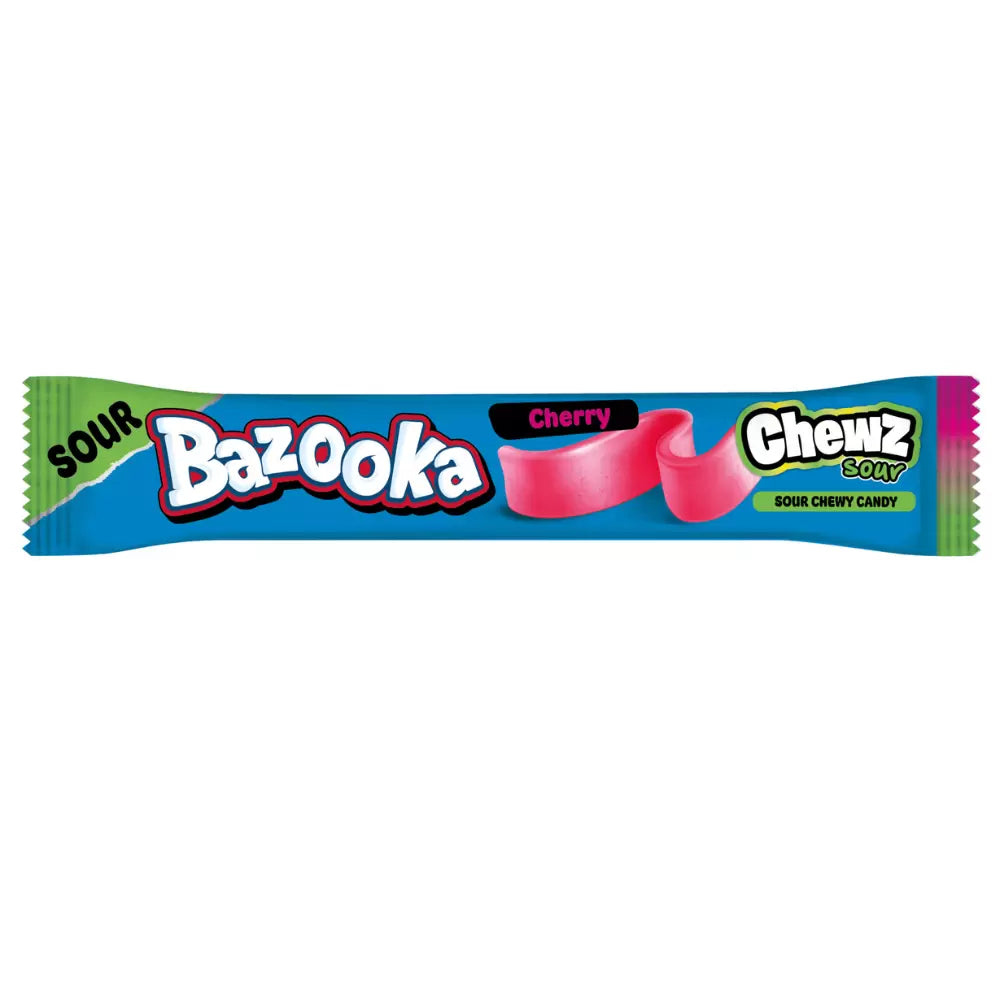 Bazooka Sour Chewz Cherry Chew Bars 14g