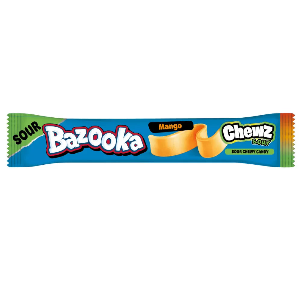 Bazooka Sour Chewz Mango Chew Bars 14g