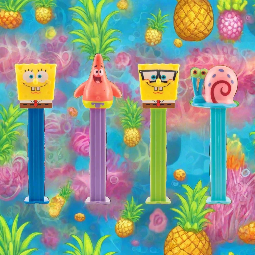 Pez Spongebob Squarepants Impulse Packs 17g