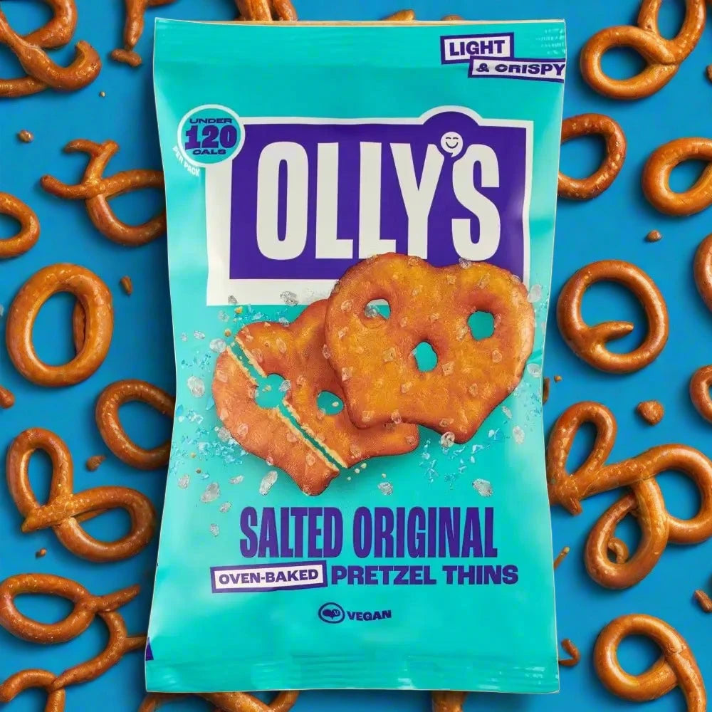 Olly's Salted Original Pretzel Thins Bag 35g