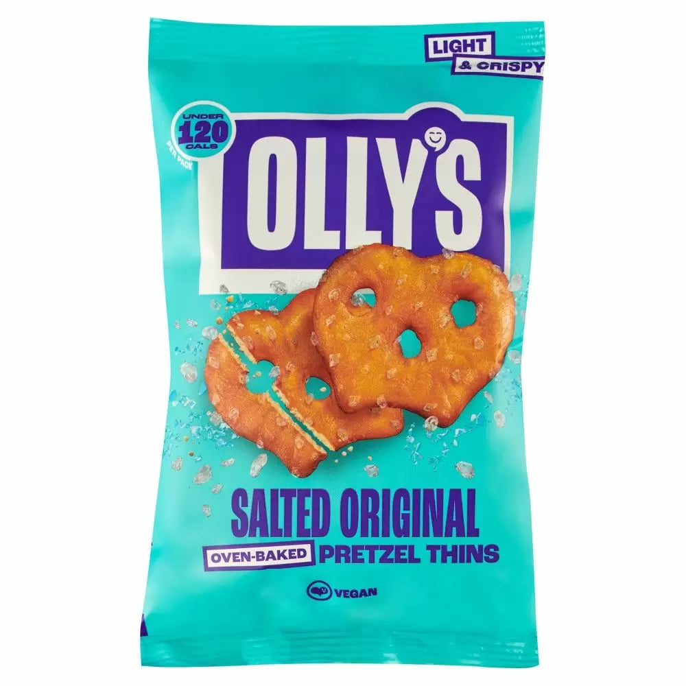 Olly's Salted Original Pretzel Thins Bag 35g