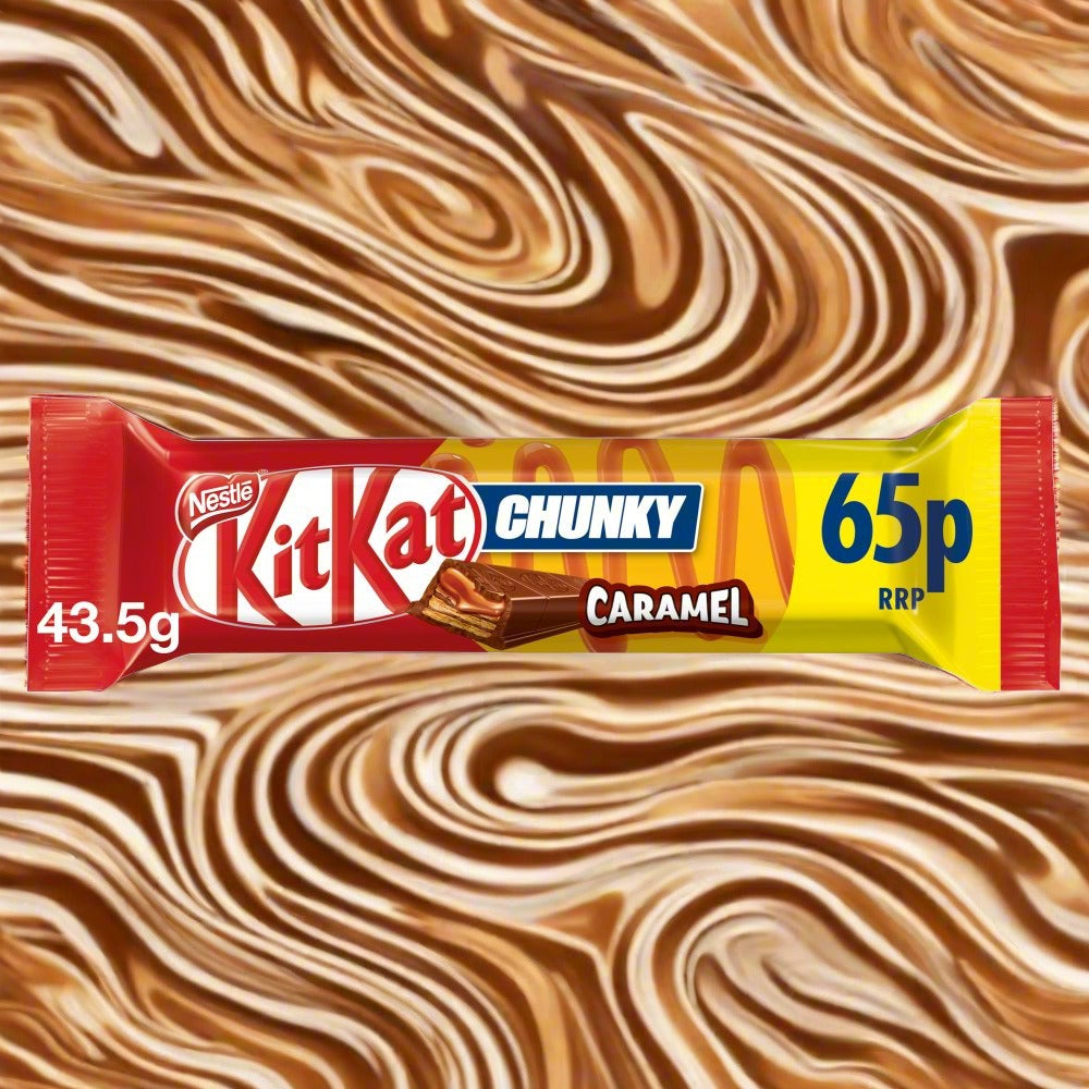 Kit Kat Chunky Caramel Chocolate Bar 43.5g