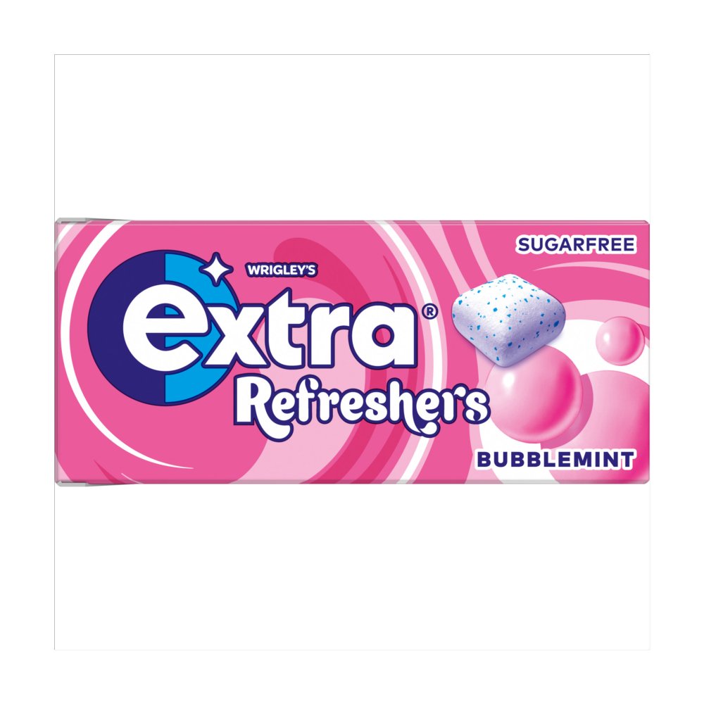 Extra Refreshers Bubblemint Sugarfree Chewing Gum 15g