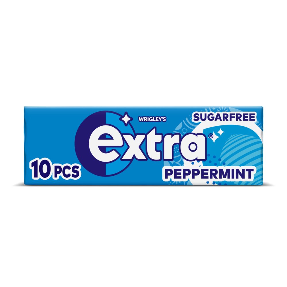Extra Peppermint Sugarfree Chewing Gum 10 Pieces