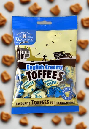 Walker's Nonsuch English Creamy Toffees 150g