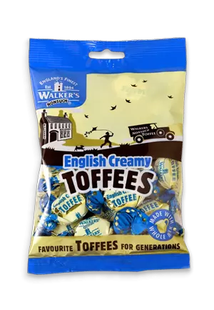 Walker's Nonsuch English Creamy Toffees 150g