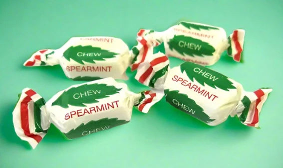The Real Candy Co Spearmint Chews 100g