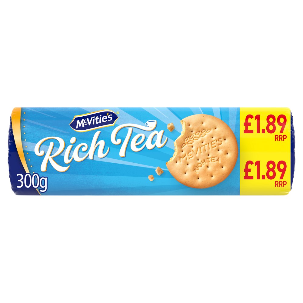 McVitie's Rich Tea Classic Biscuits 300g BBE 06/04/24