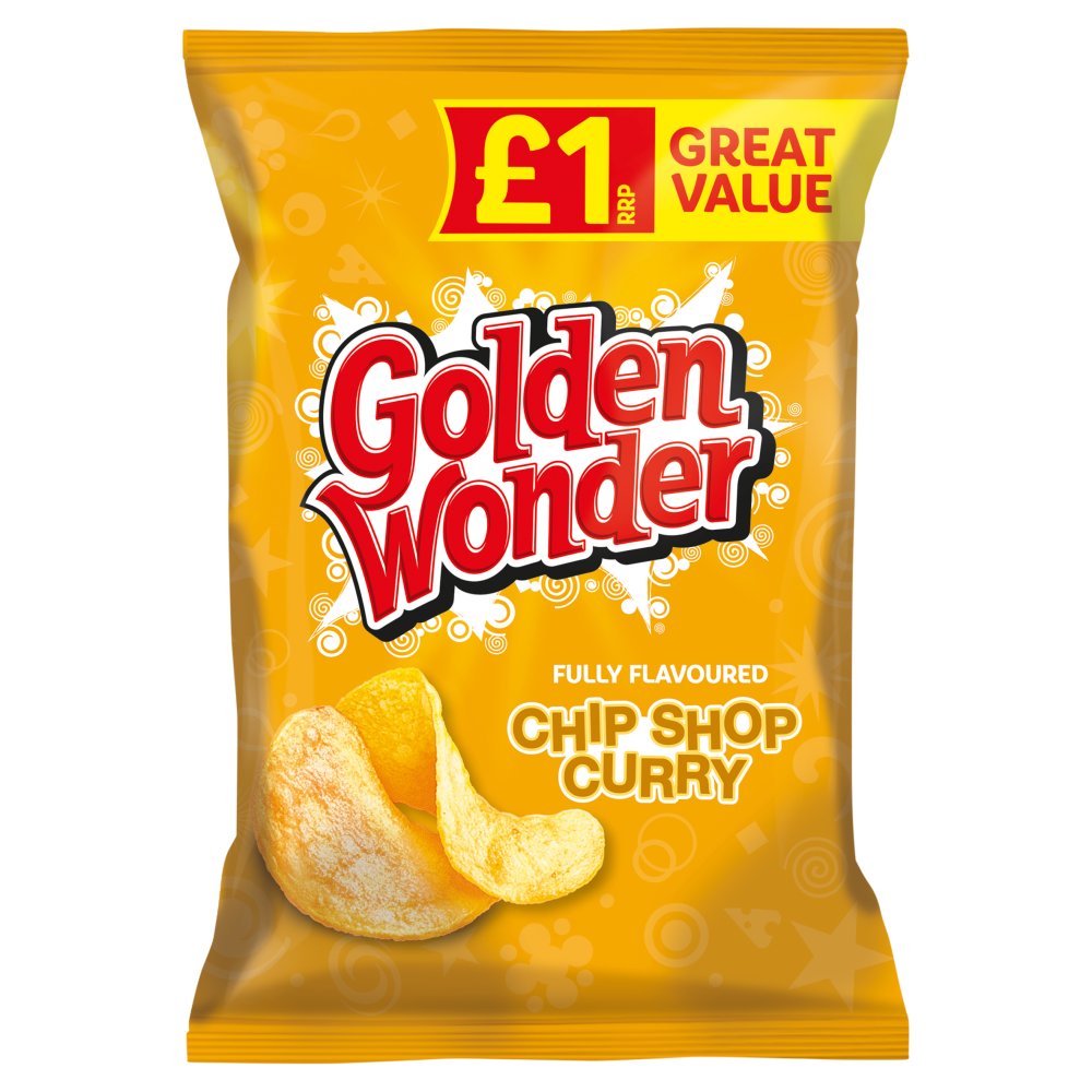 Golden Wonder Fully Flavoured Chip Shop Curry 57g