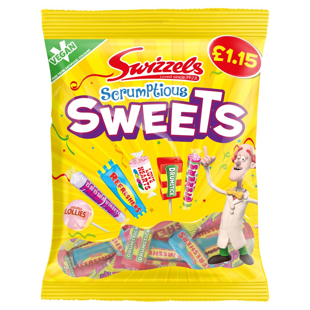 Swizzels Scrumptious Sweets 134g