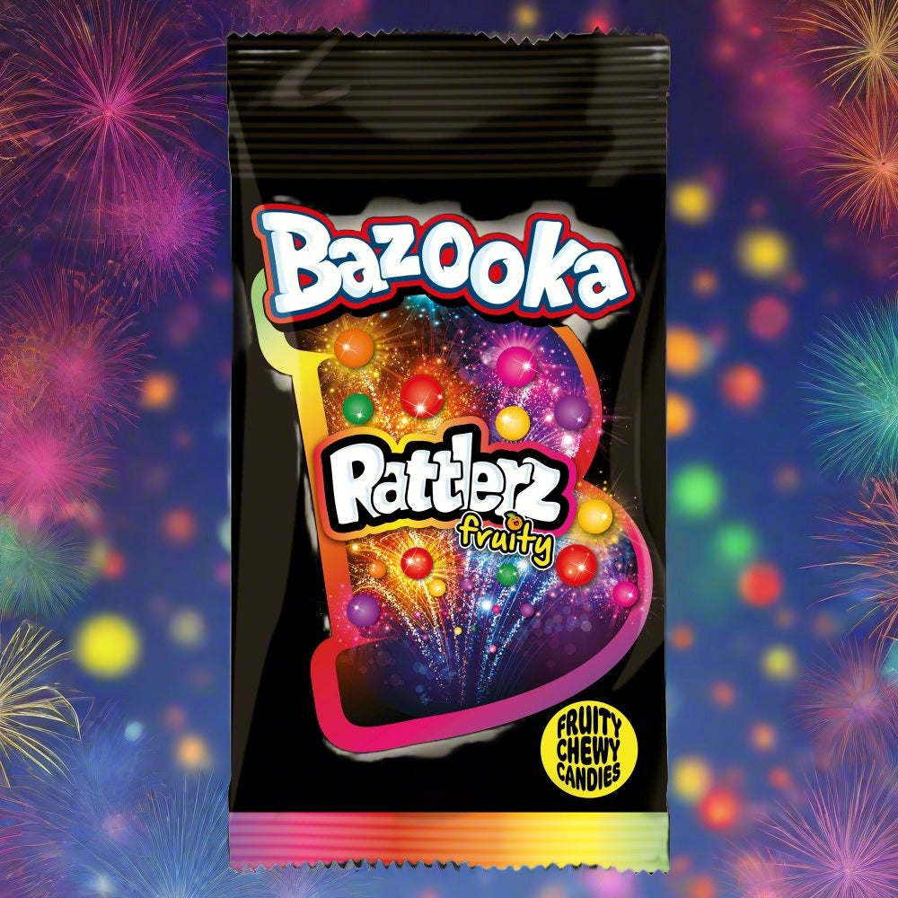 Bazooka Rattlerz Fruity Bag 40g