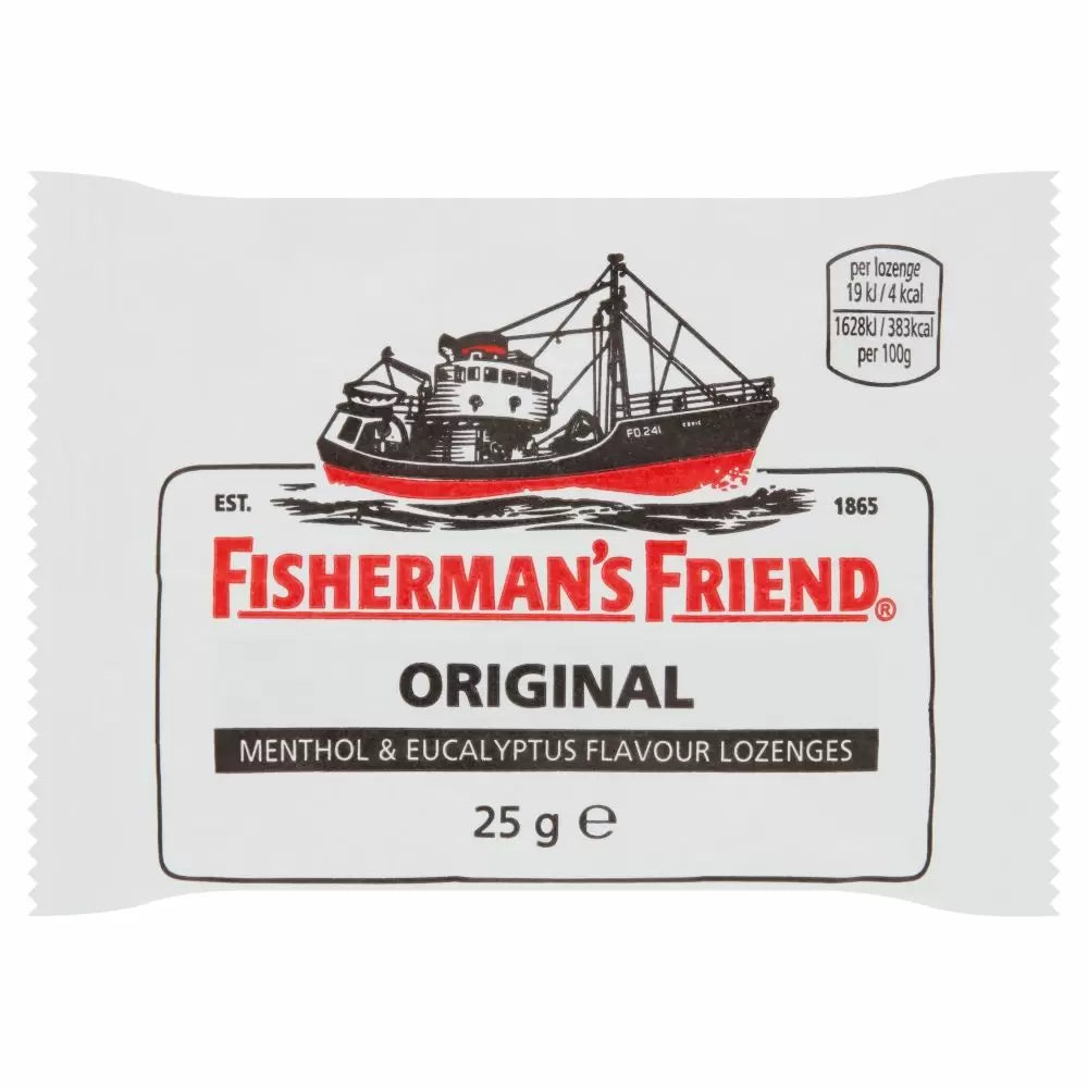 Fisherman's Friend Original Menthol & Eucalyptus Flavour Lozenges 25g