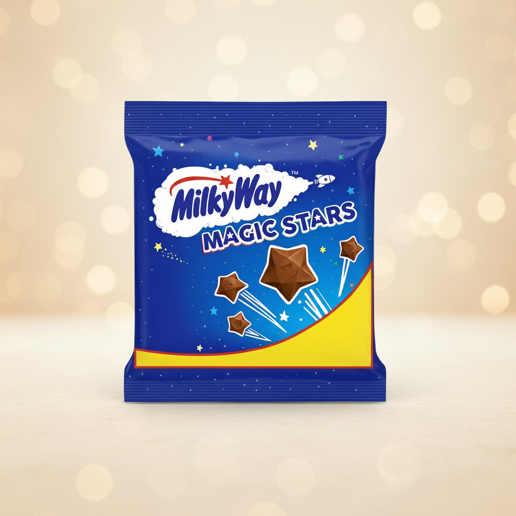 Buy Milky Way Magic Stars Chocolate Bags 33g at SnacksOnline.co.uk