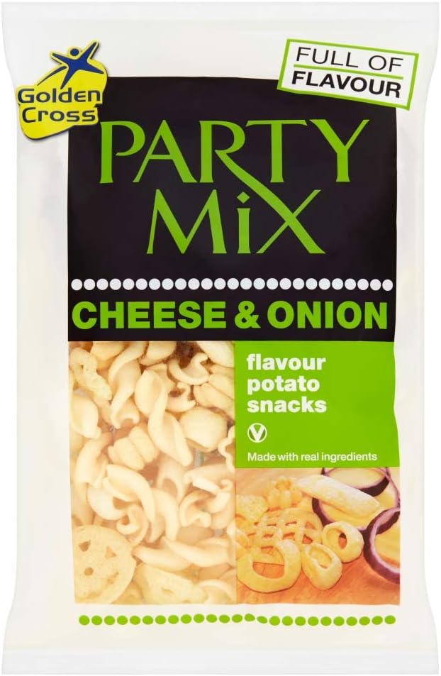Golden Cross Party Mix Cheese & Onion 125g