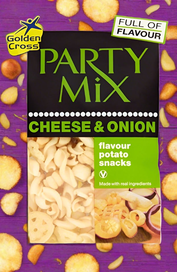 Golden Cross Party Mix Cheese & Onion 125g