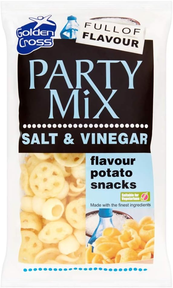 Golden Cross Salt & Vinegar Party Mix 125g