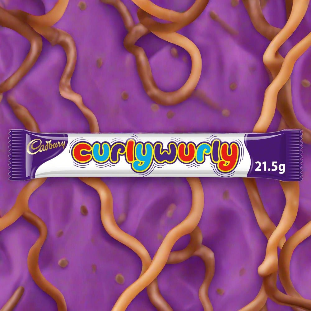 Cadbury Curly Wurly Chocolate Bar 21.5g