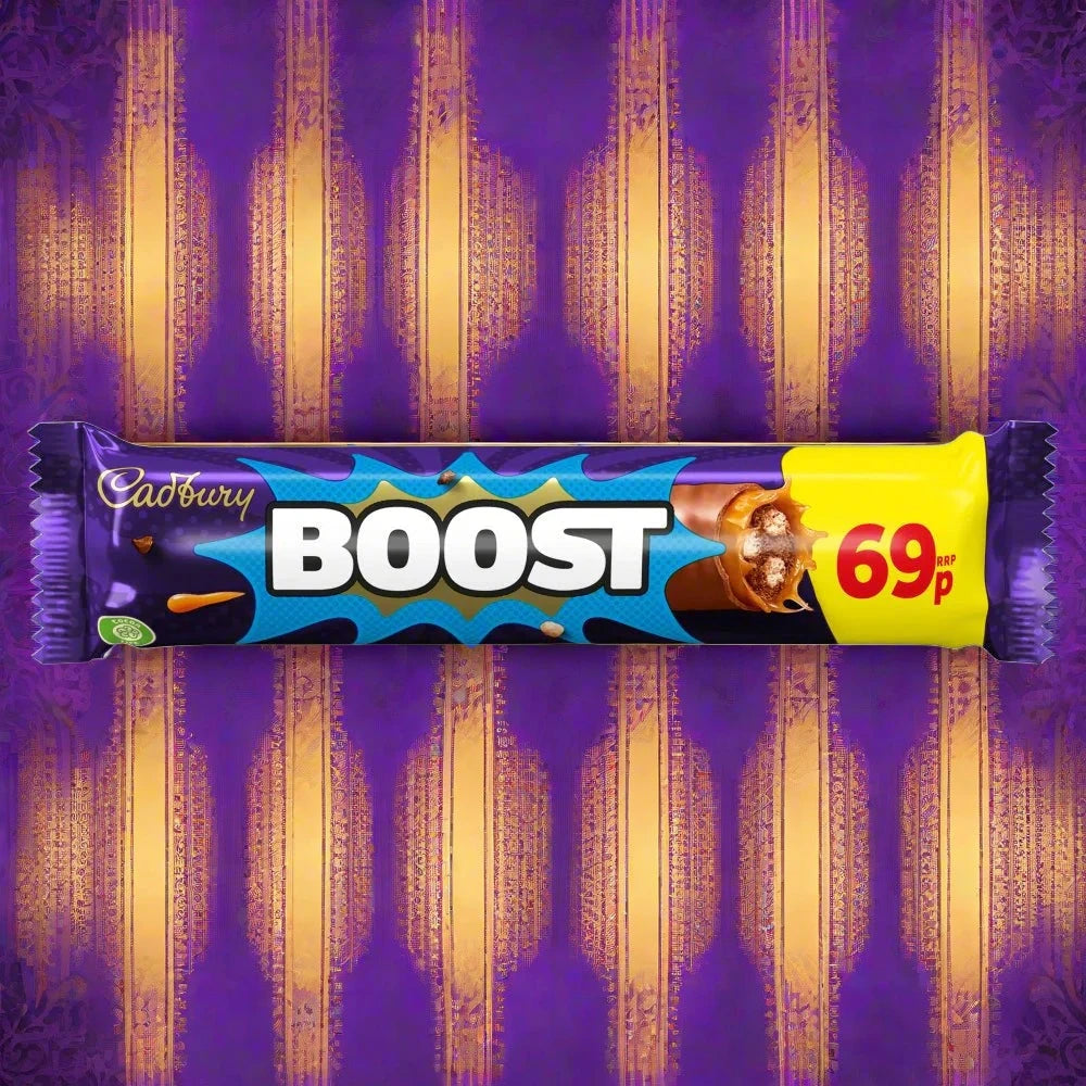 Cadbury Boost Chocolate Bar 69p PMP 48.5g