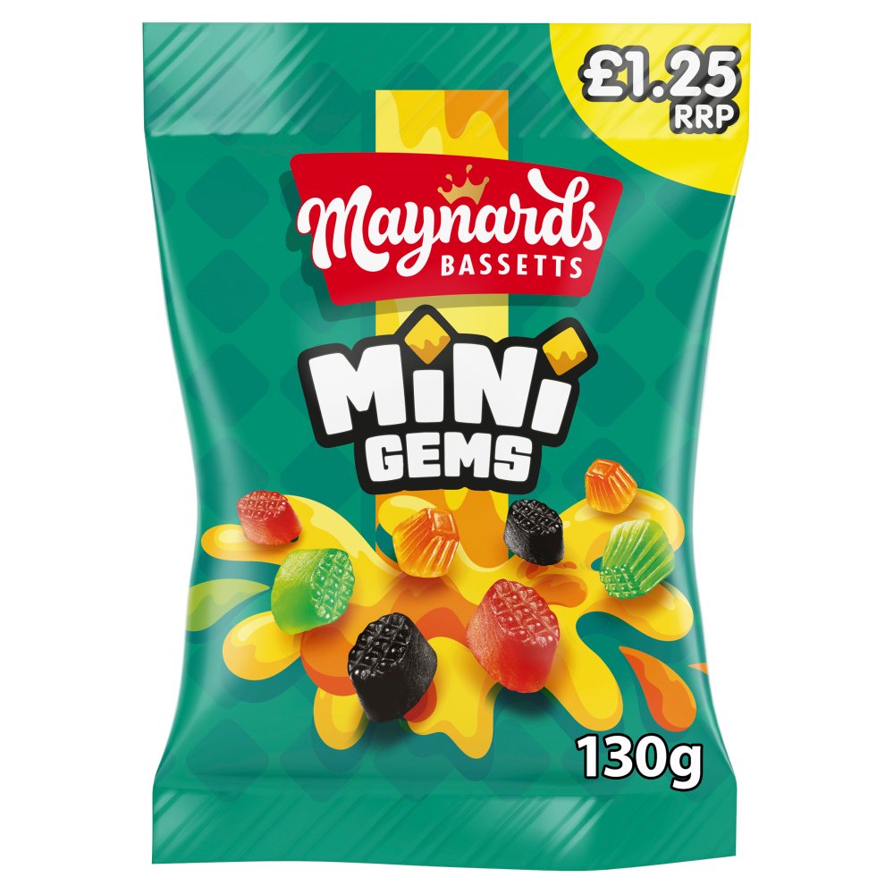 Maynards Bassetts Mini Gems 130g £1.25