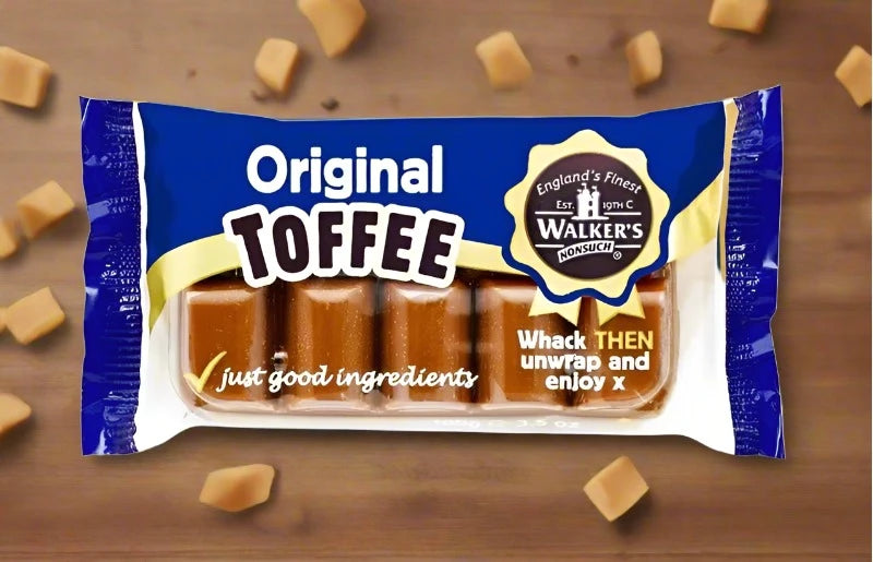 Walker's Nonsuch Original Toffee Bars 100g