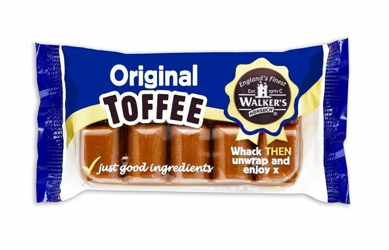 Walker's Nonsuch Original Toffee Bars 100g
