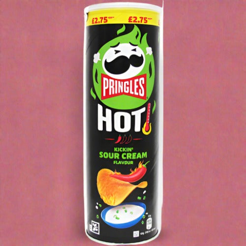 Pringles Hot Kickin Sour Cream PM £2.75