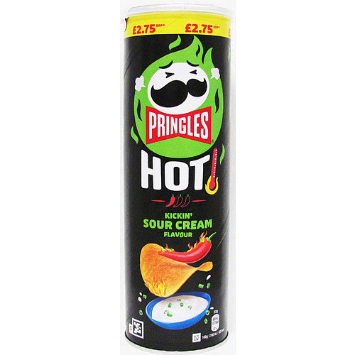 Pringles Hot Kickin Sour Cream PM £2.75