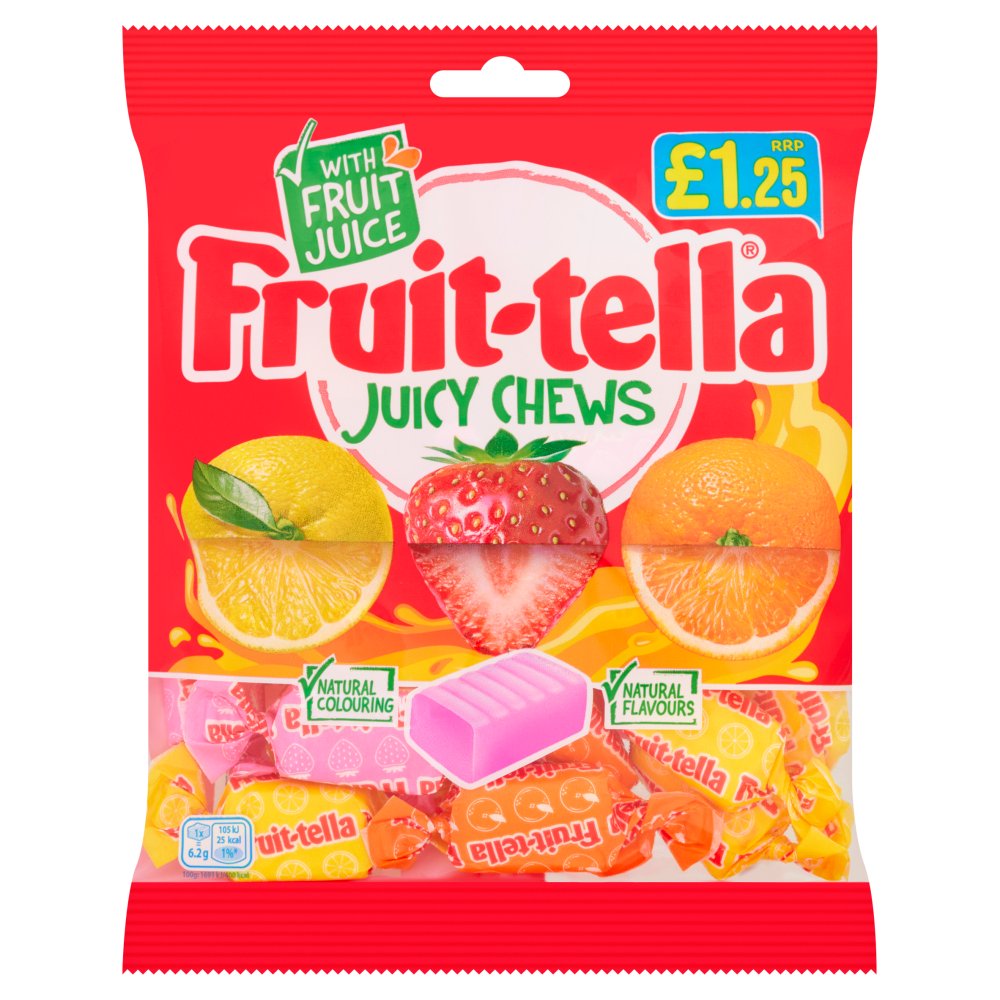 Fruit-tella Juicy Chews 135g