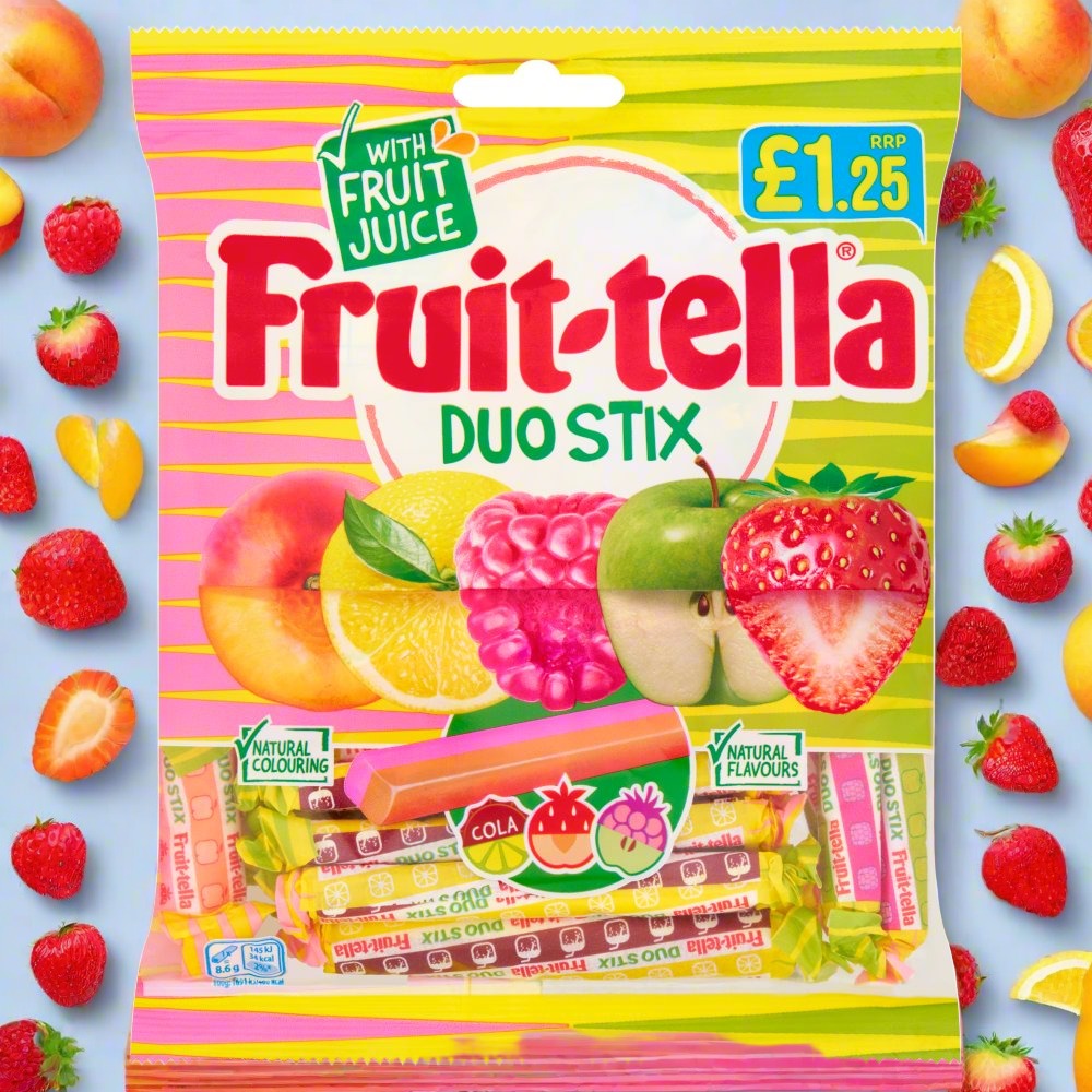 Fruittella Duo Stix Bag 135g